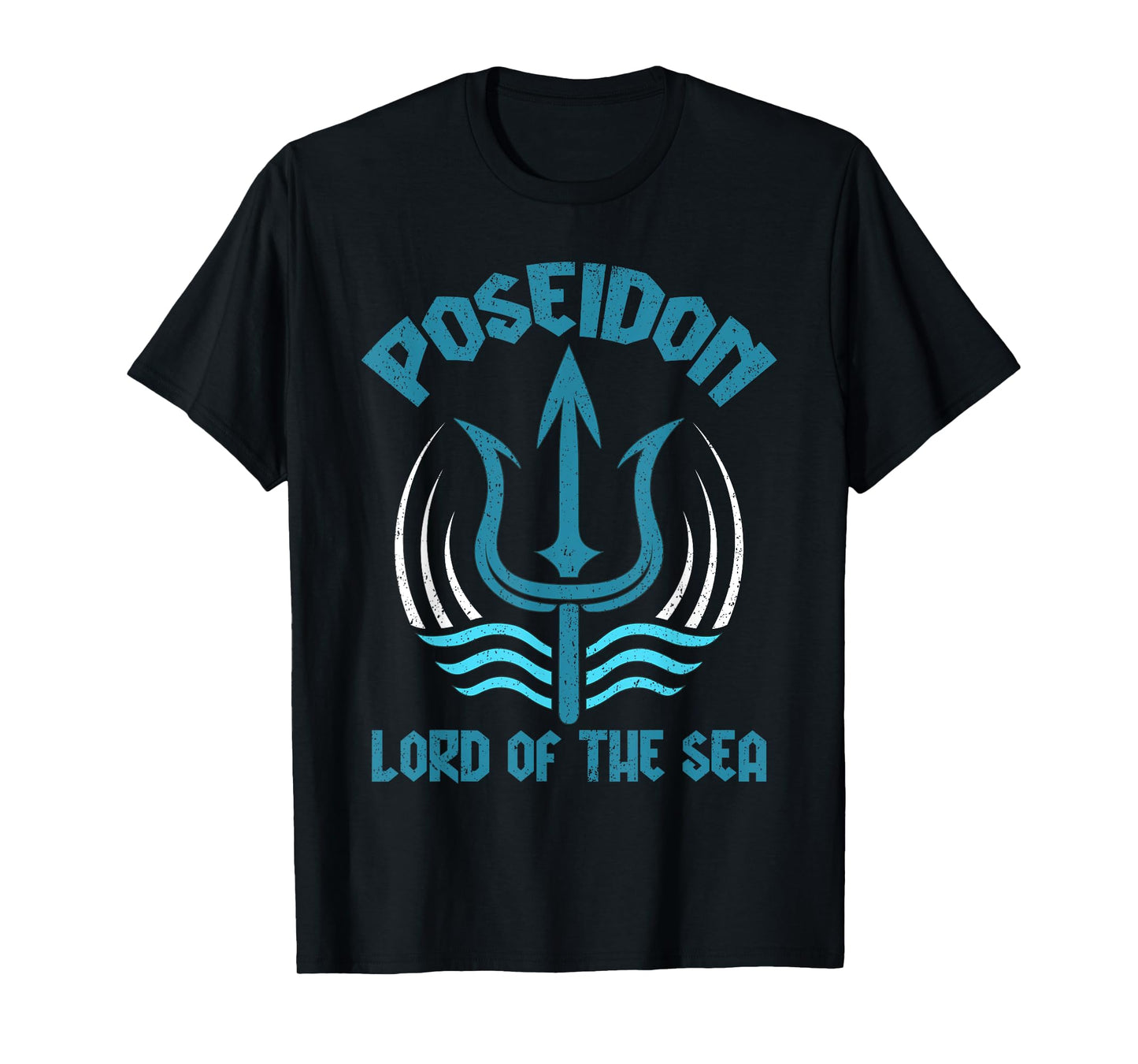 Poseidon Trident Shirt Lord of the Sea Greek God Symbol T-Shirt