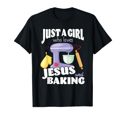 Funny Christian Baker Breadmaker Breadmaking Enthusiasts Pun T-Shirt
