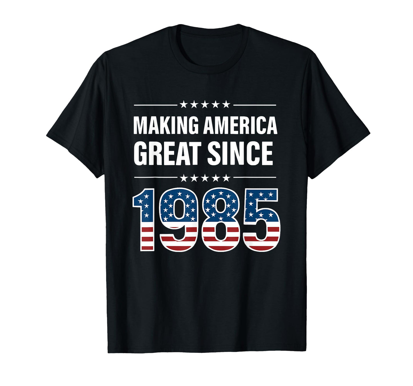USA American Flag Funny 1985 40th Years Old 1985 Birthday T-Shirt