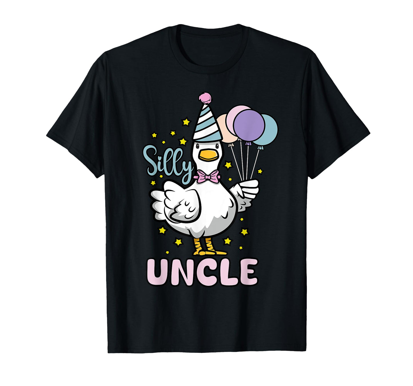 Silly Uncle Goose Silliest Birthday Party Family Matching T-Shirt