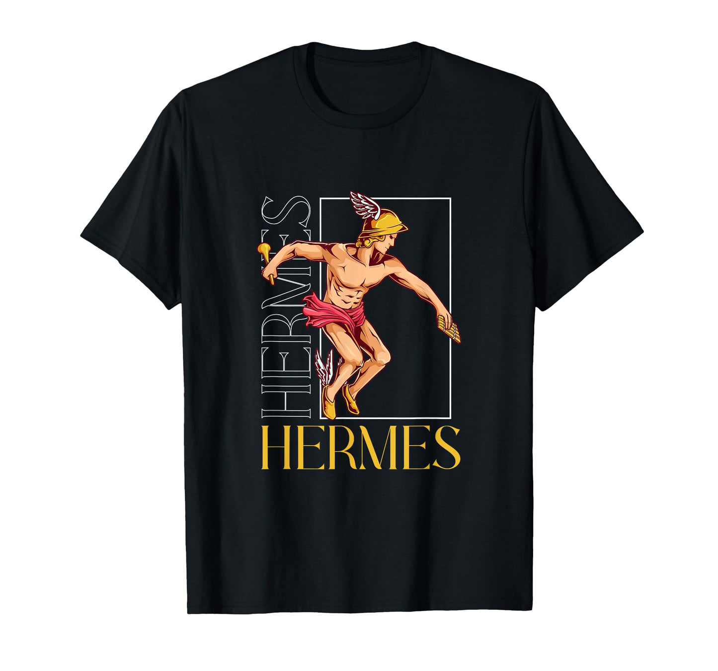 Ancient God Figure - Hermes T-Shirt