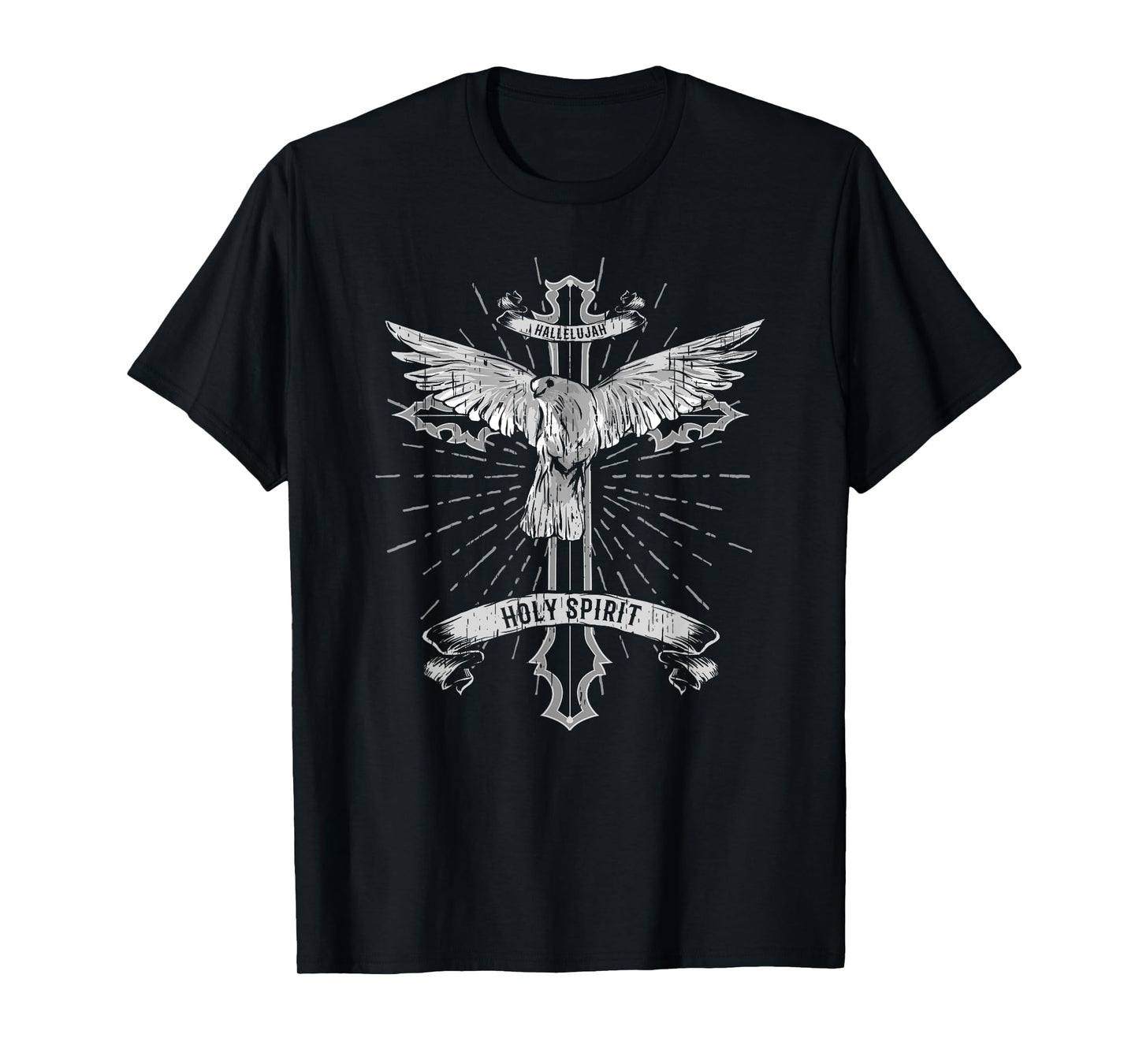 Dove holy spirit, peace church christ cross, gift T-Shirt