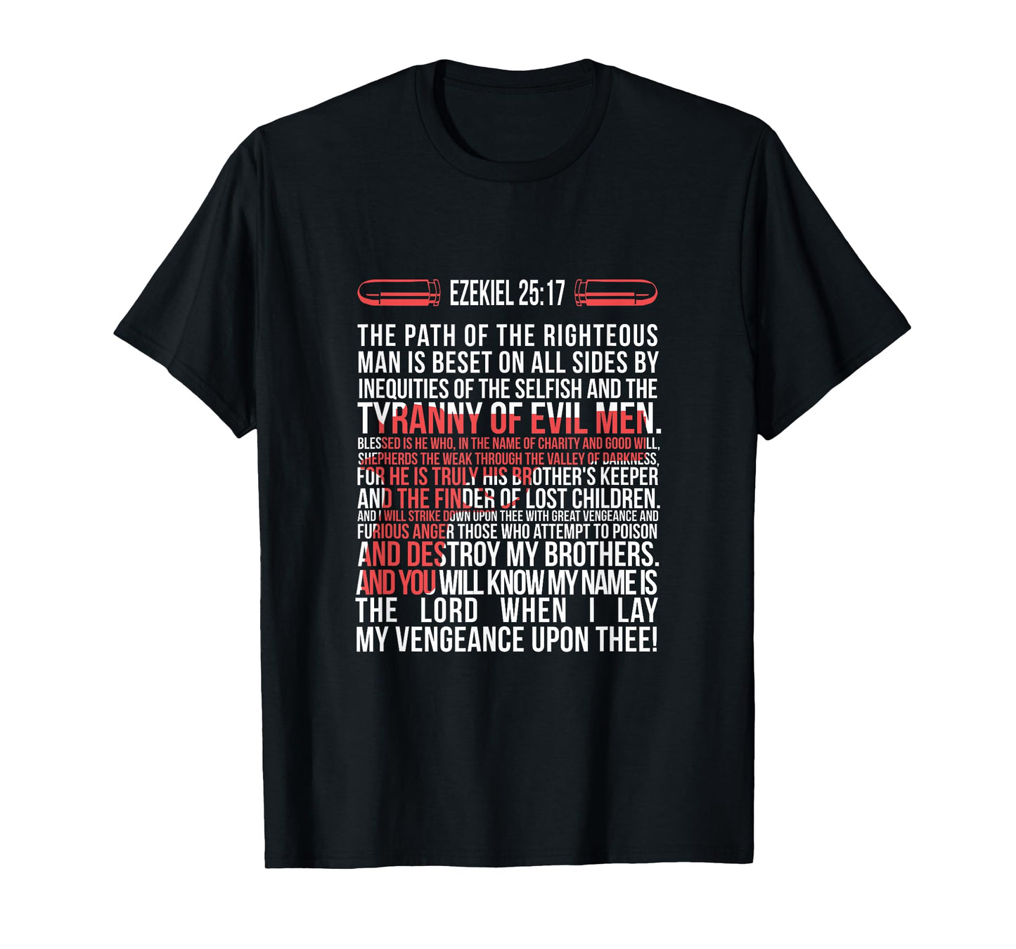 Ezekiel 25:17 T-Shirt