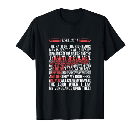Ezekiel 25:17 T-Shirt