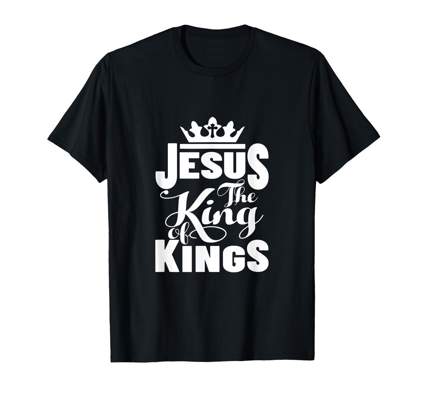 Jesus is My King – Bold Faith and Strength Design T-Shirt