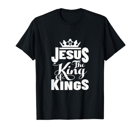 Jesus is My King – Bold Faith and Strength Design T-Shirt