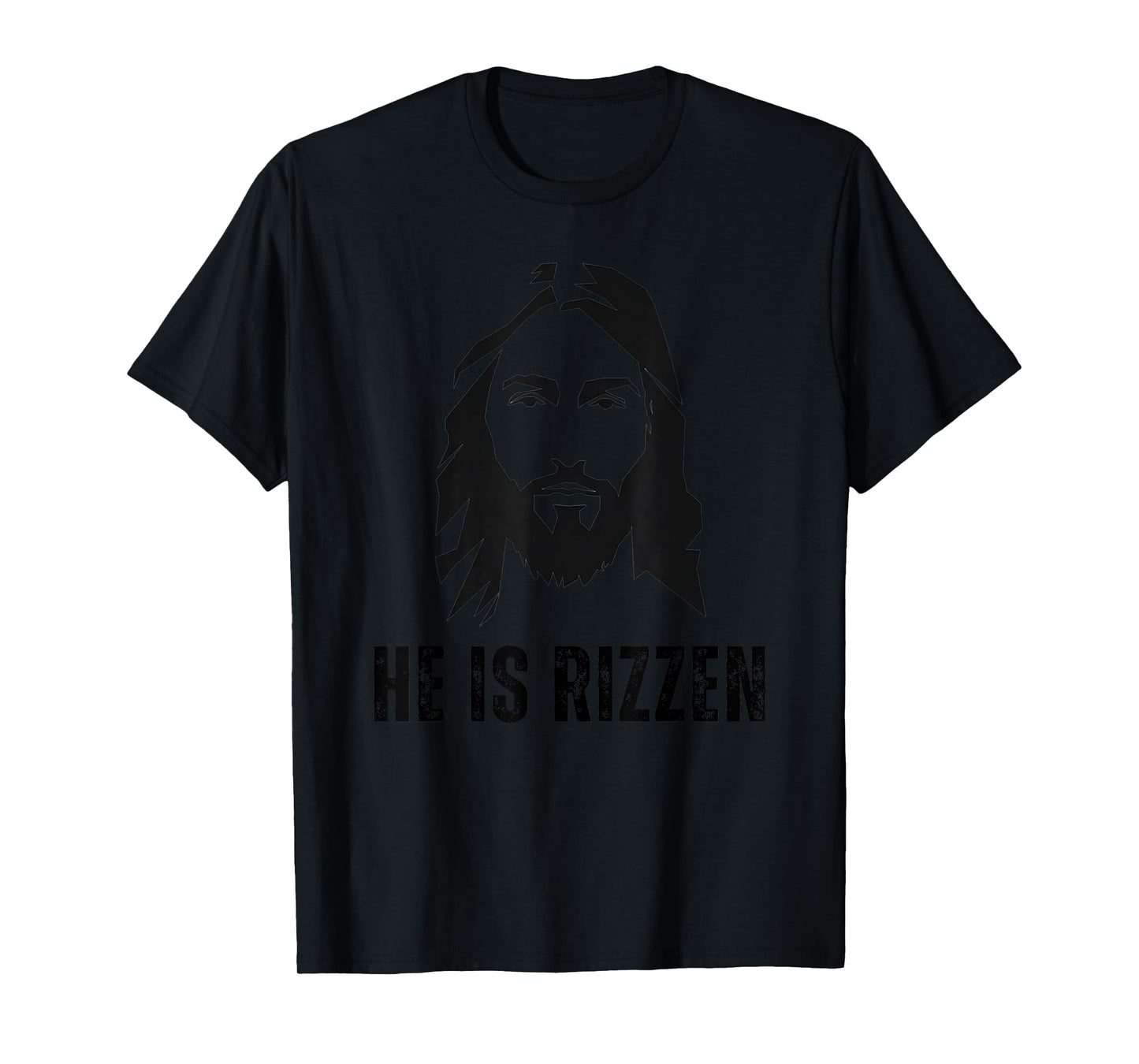 He Is Rizzen - Funny Jesus Christ Meme Christian Faith Love T-Shirt