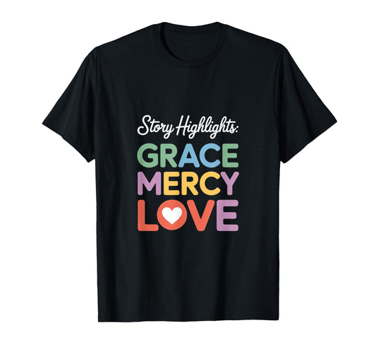 Espresso Yourself God Loves You Christian Coffee T-Shirt