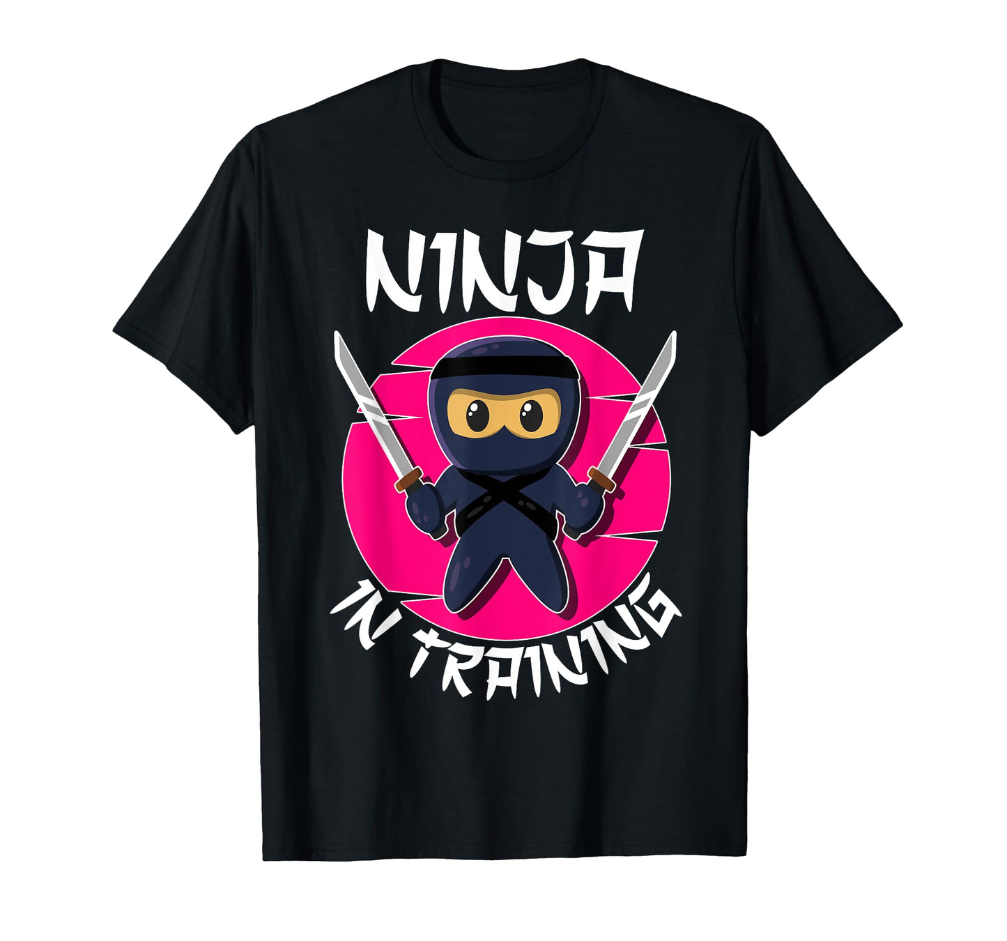 Ninja In Training Ninja Pink Ninja Girl Ninja T-Shirt