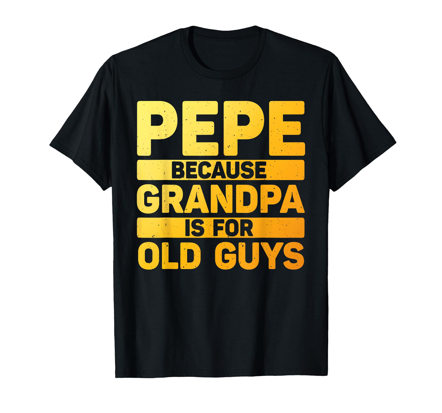Pepe Design For Grandpa From Grandkids Father's Day Pepe T-Shirt