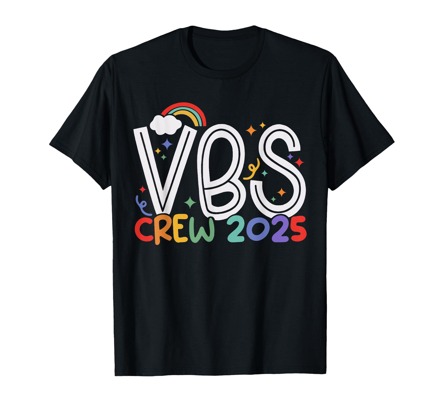 VBS 2025 VBS Crew Summer Camp Vacation Bible School T-Shirt