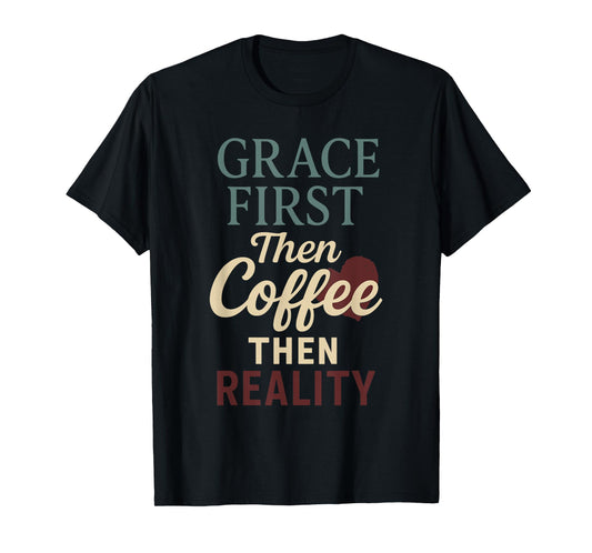 Christian Homeschool Mom Exhausted Chaos Faith Humor T-Shirt