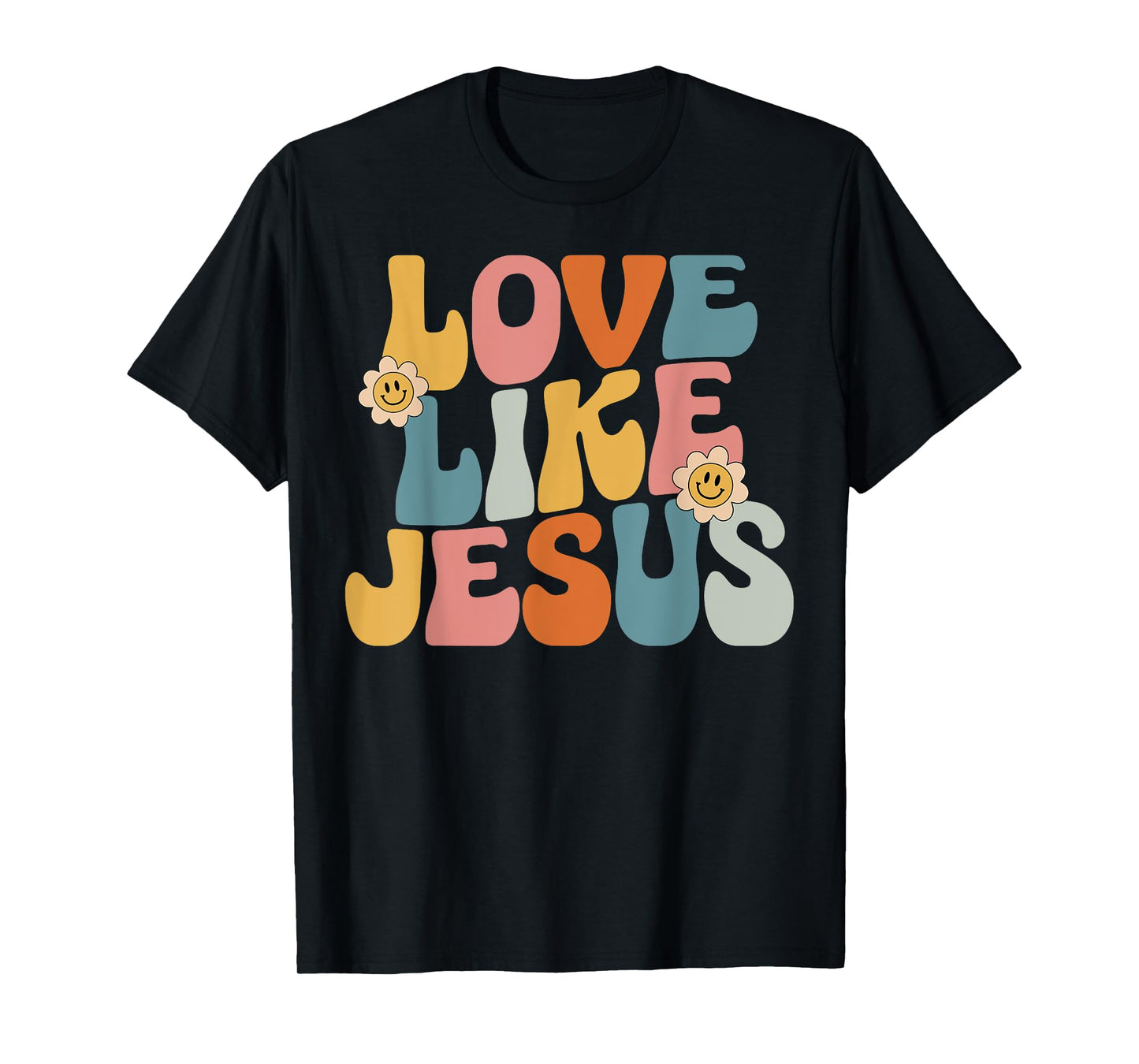Retro Love Like Jesus T-Shirt