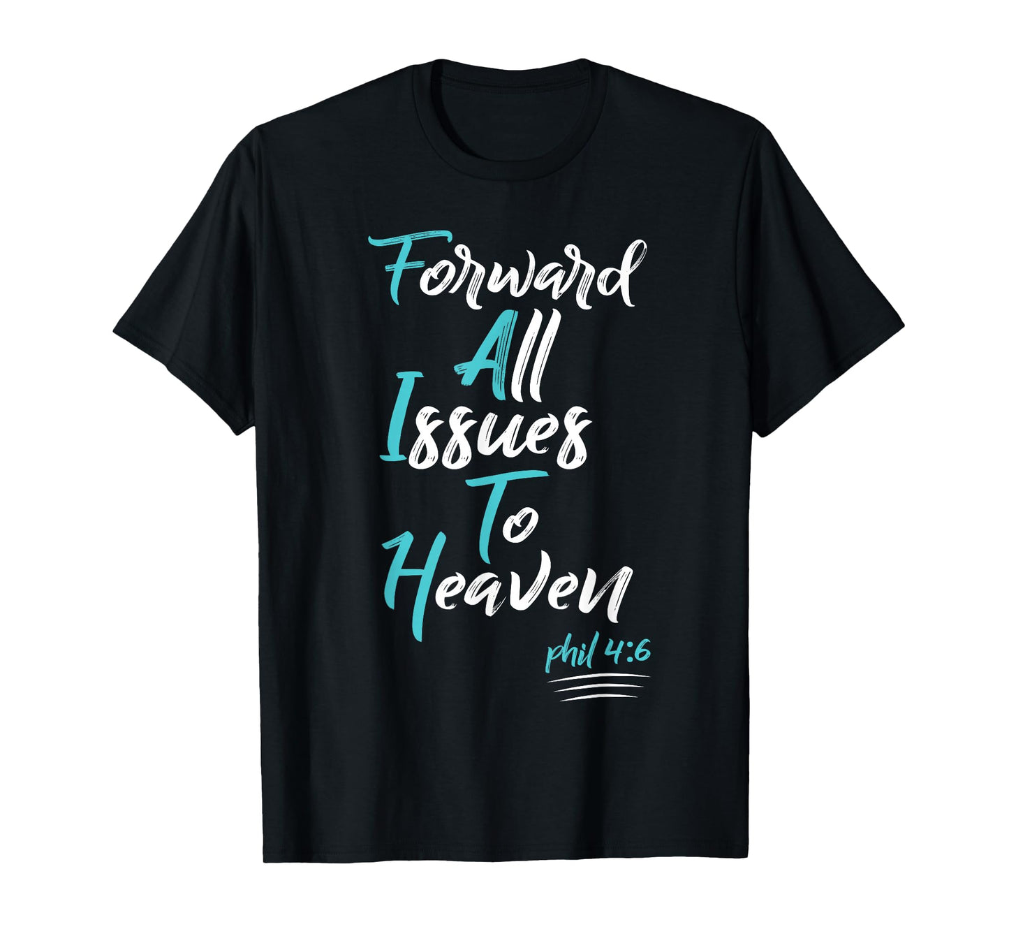 Faith Over Fear Spiritual Uplifting Christian Plus Size Tops T-Shirt