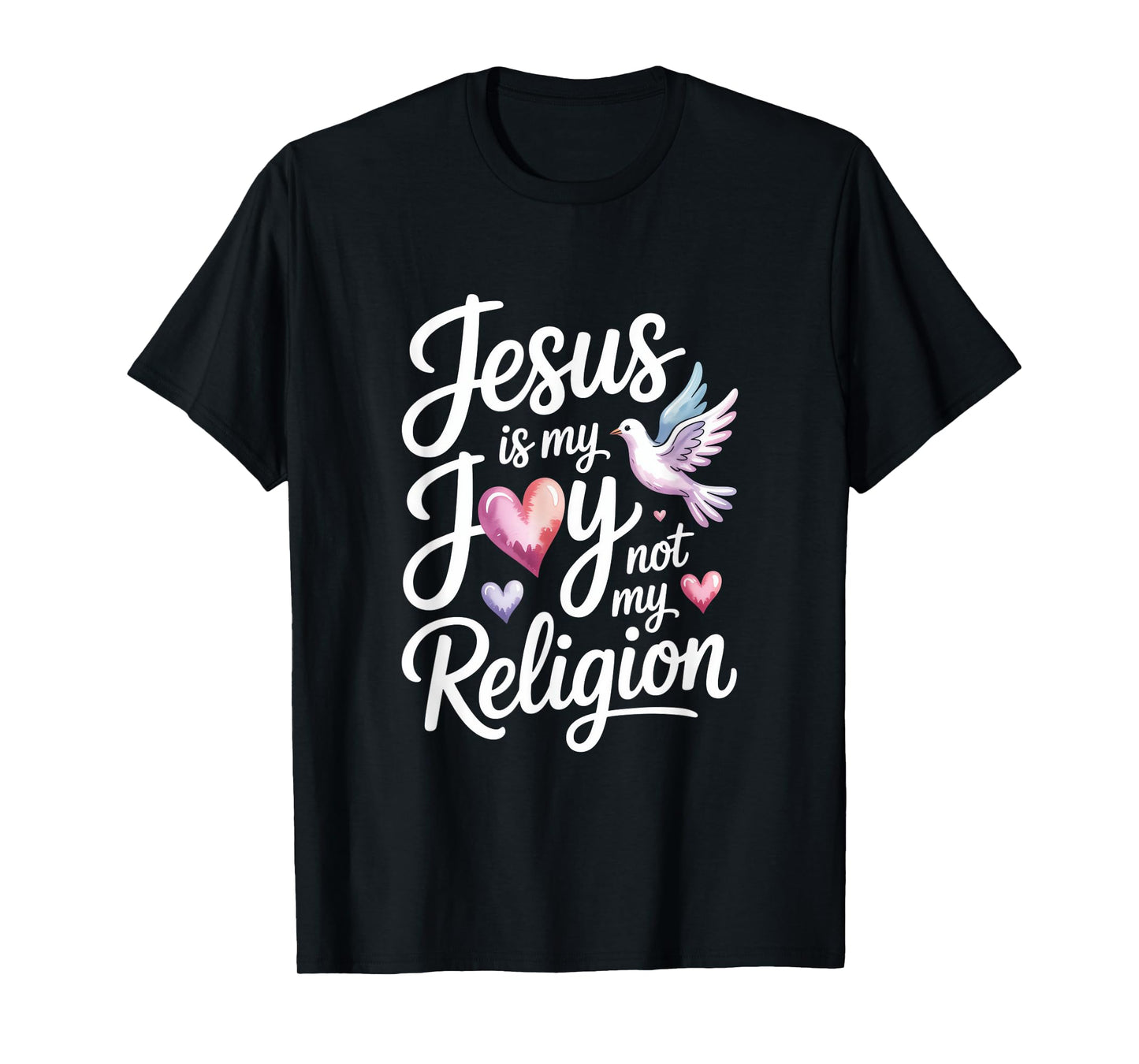 Jesus is My Joy Not My Religion Christian T-Shirt