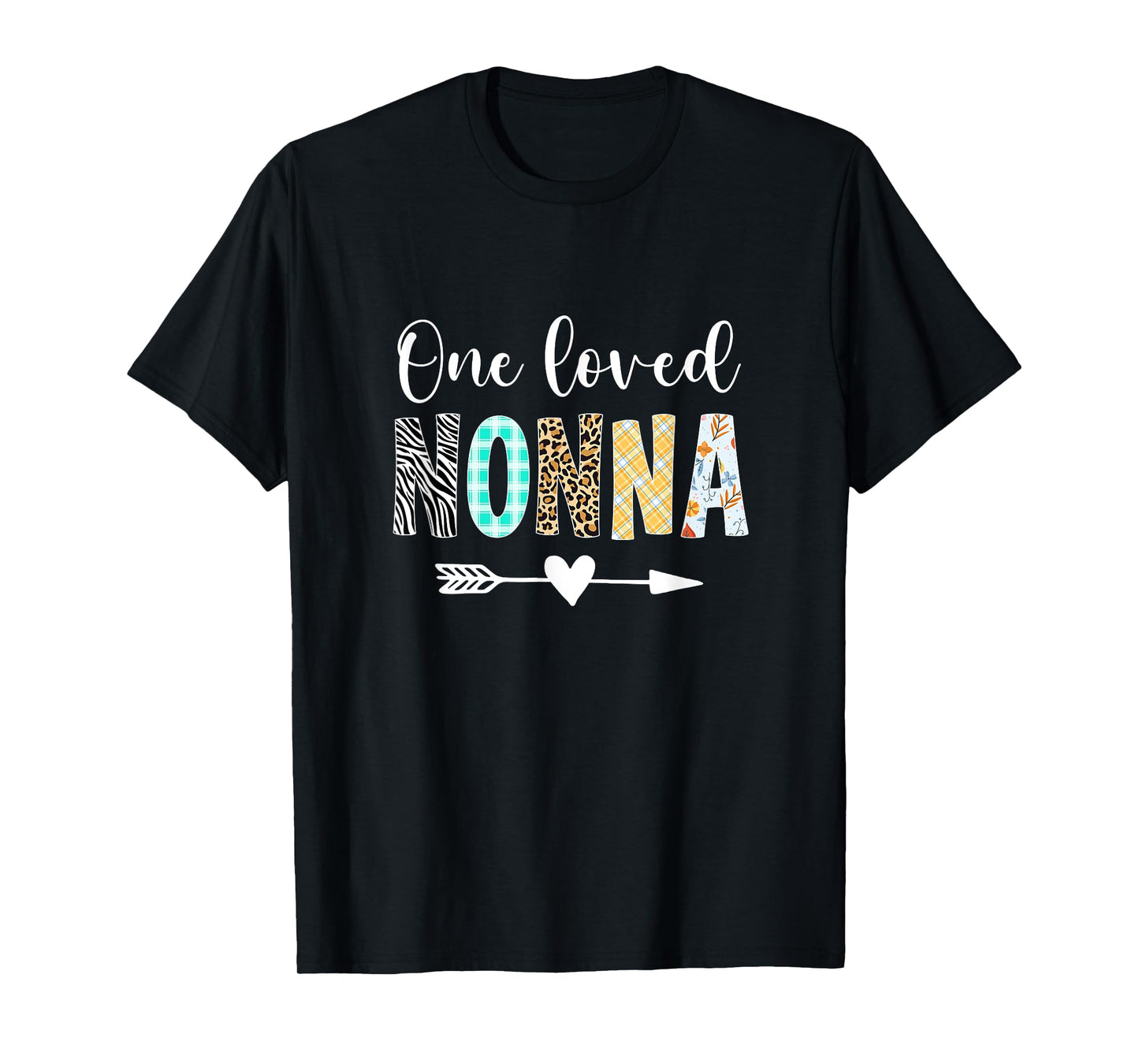 Nonna Women Cute Design One Loved Nonna Mother's Day T-Shirt