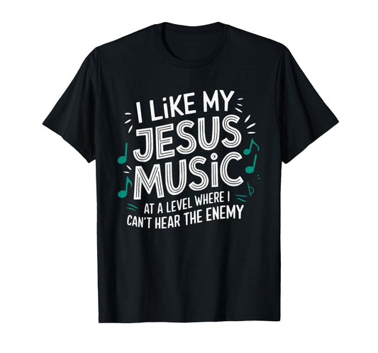 Music Jesus Christ Religion Christian Musician Christianity T-Shirt