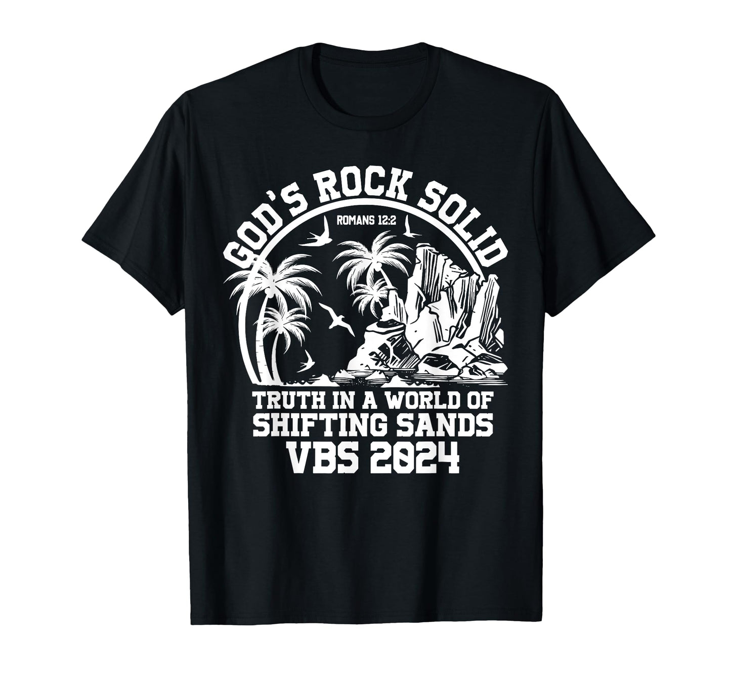 God's Rock Solid VBS 2024 Vacation Bible School T-Shirt