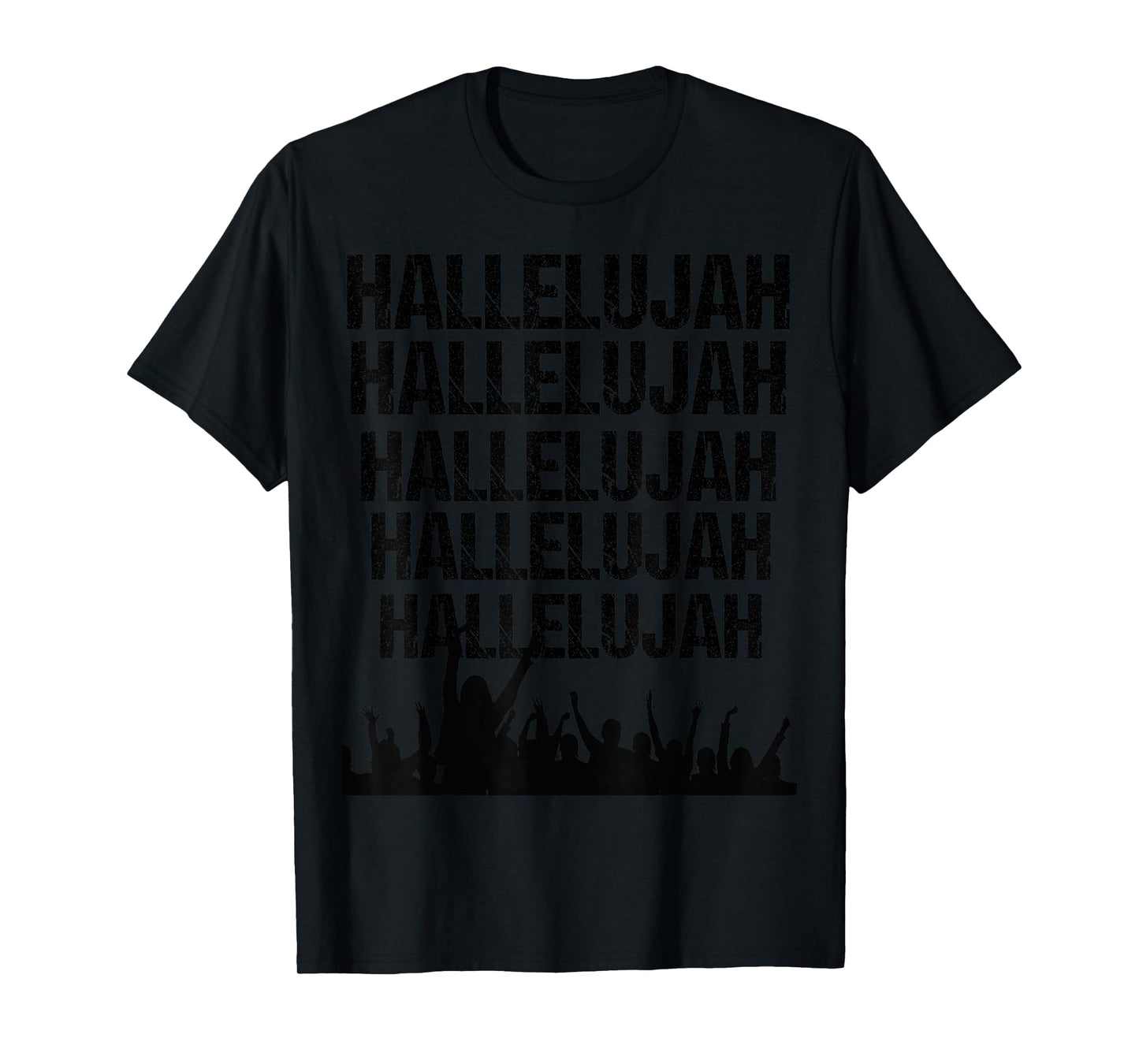 Hallelujah Inspirational Praise And Worship Christian Gift T-Shirt