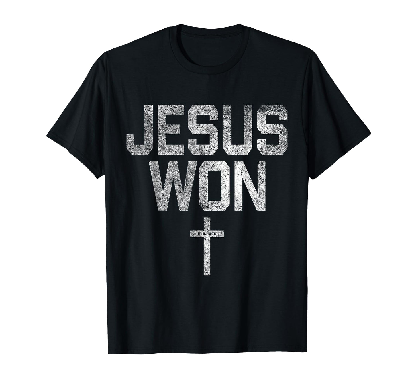 Jesus Won Christian Faith Just Here To Give God Glory Gifts T-Shirt