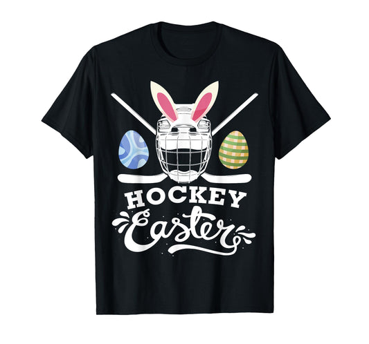 Hockey Easter Funny Easter Day Ice Hockey Player T-Shirt