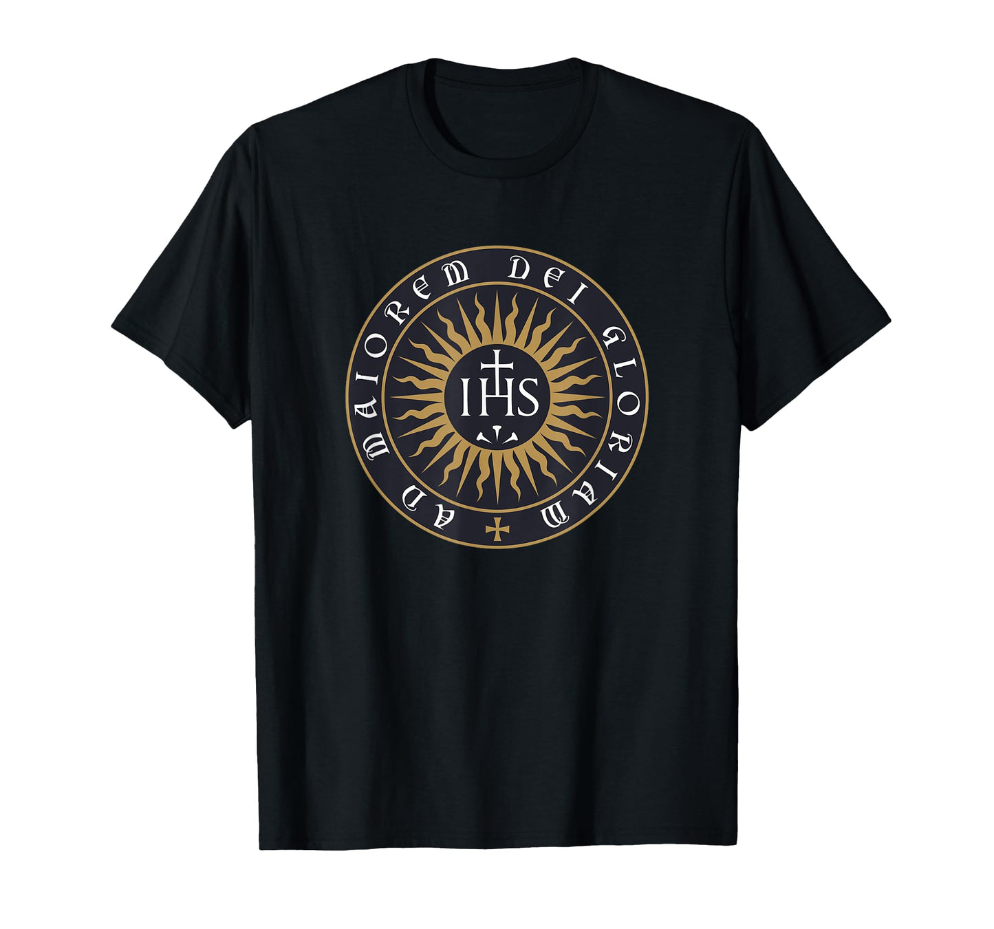 AMDG Ignatius of Loyola Society of Jesus Catholic T-Shirt