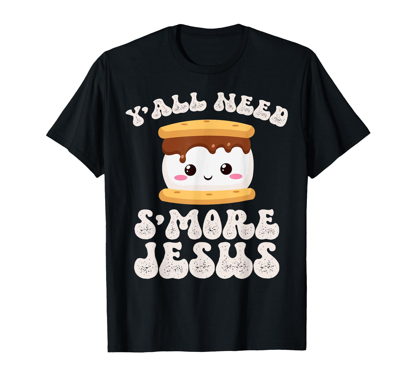 Smore Jesus Kawaii S'more Christian Funny Pun Religious T-Shirt