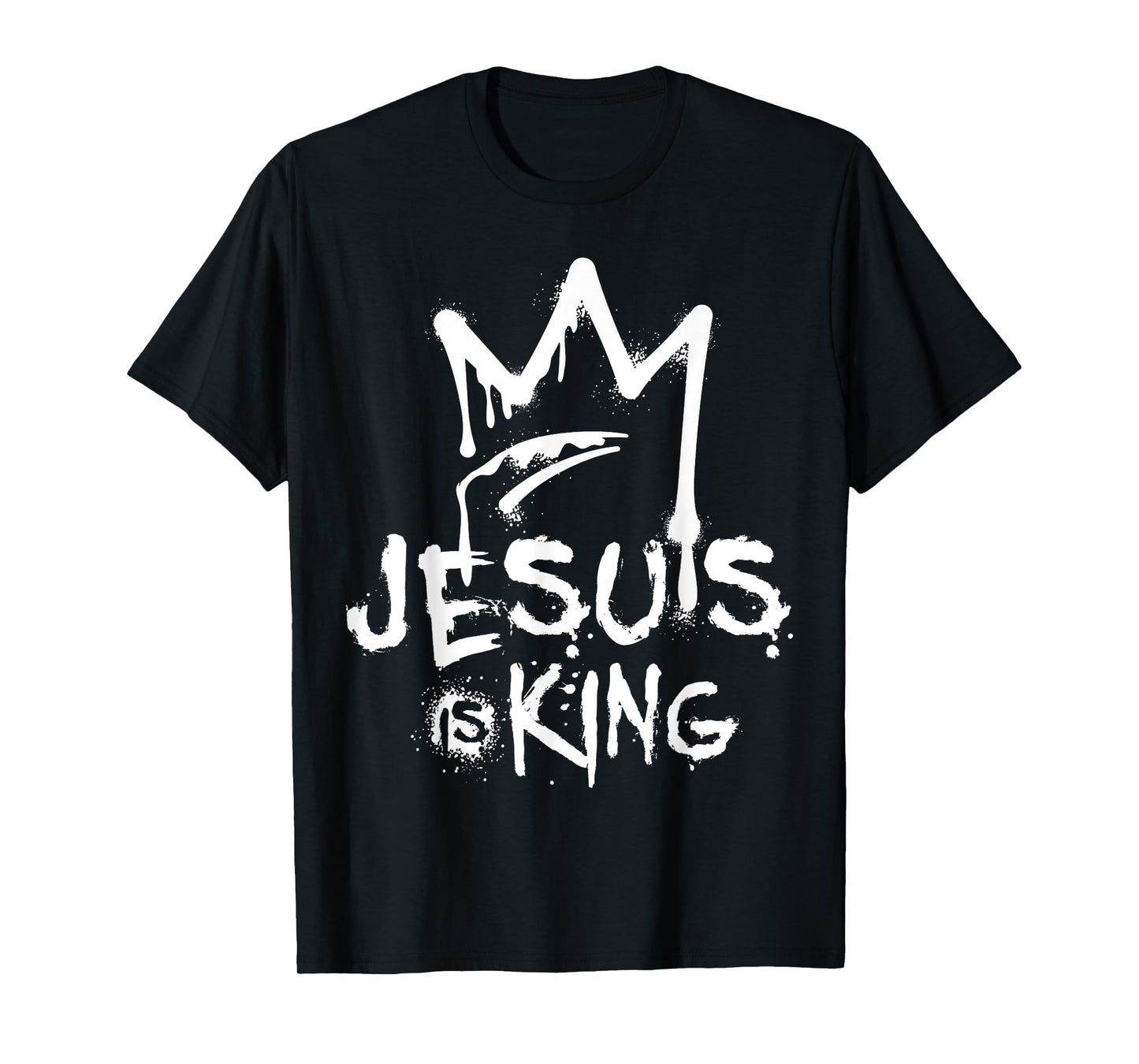 Jesus Is King Modern Christian Faith God Religious T-Shirt