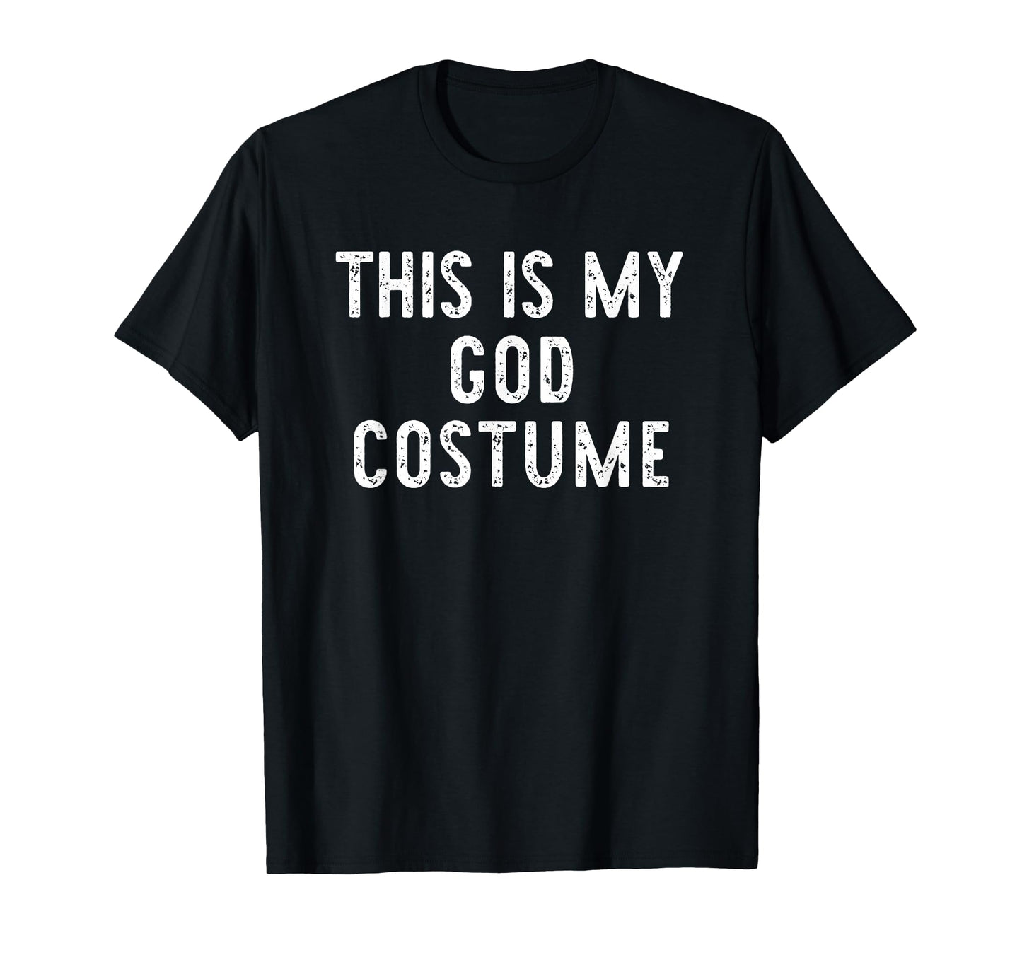 This is My God Costume Halloween Funny Easy Kids Adult T-Shirt