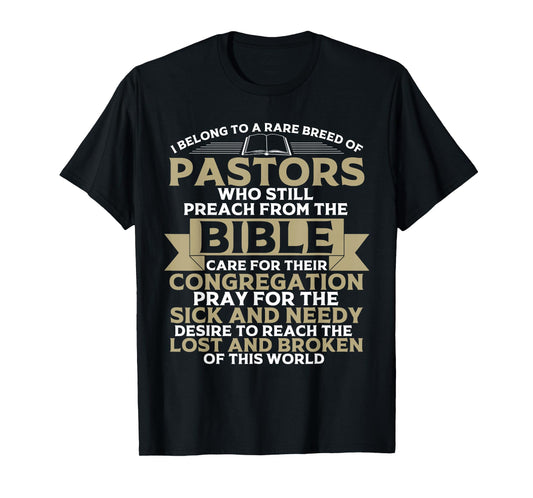 Funny Pastor Appreciation Gift Christian Preacher Men Women T-Shirt