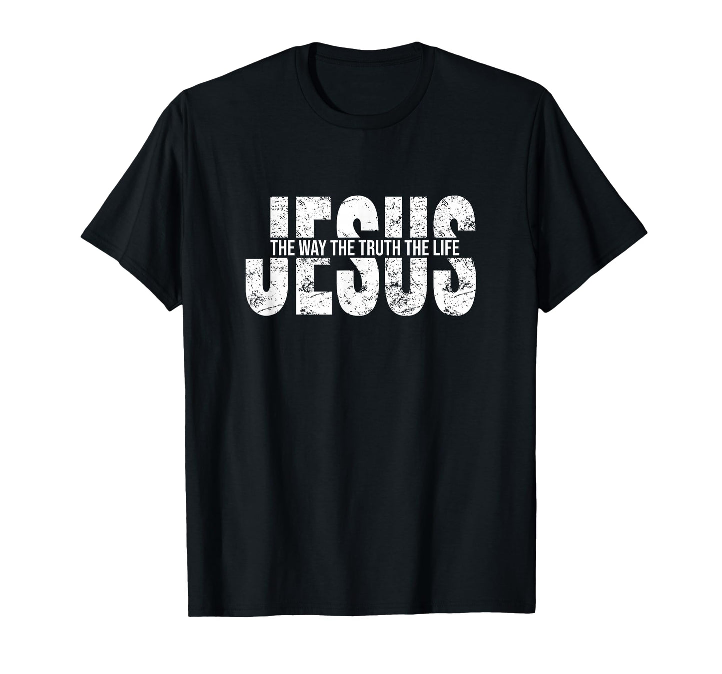 Vintage Jesus The Way Truth and Life Christain Savior T-Shirt
