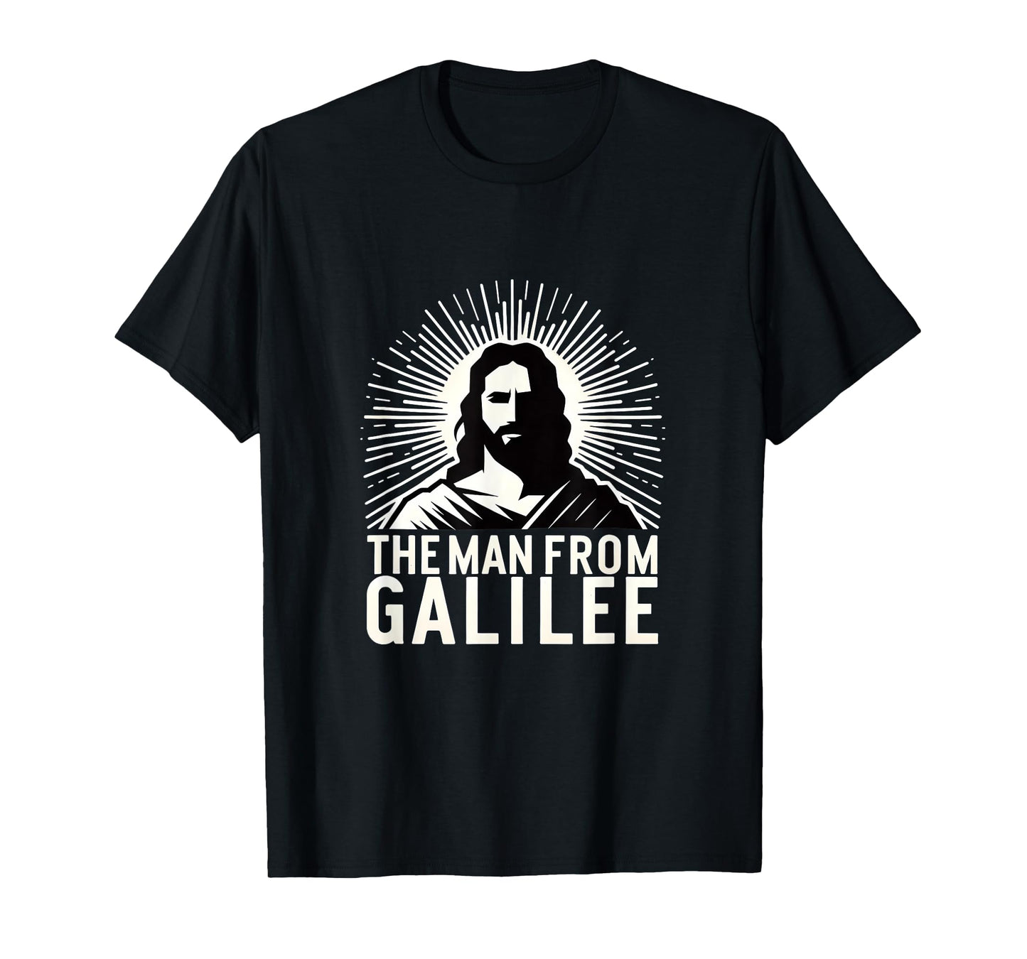 The Man from Galilee Iconic Christian Faith Spiritual Design T-Shirt