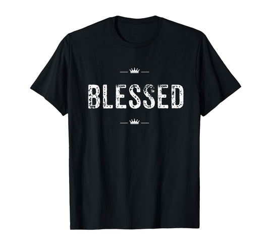 Christian T Shirt Blessed Faith and Inspirational T-Shirt