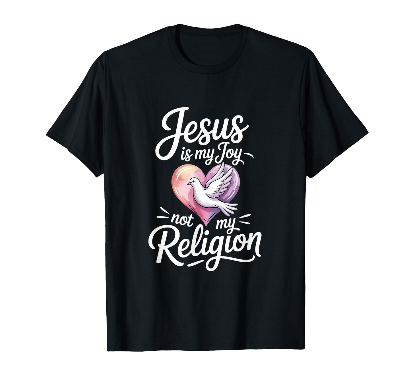 Jesus is My Joy Not My Religion Christian T-Shirt