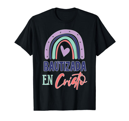 Cute Bautizada En Cristo Bautismo Bautizo T-Shirt