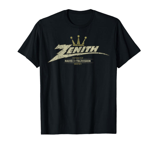 Retro Crown Classic Vintage Funny Quote Zenith T-Shirt