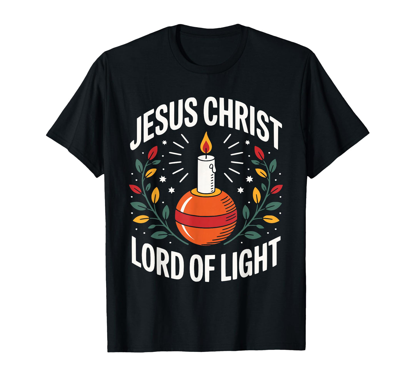 Christingle Christmas Christian Jesus Christ Lord of Light T-Shirt