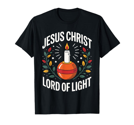 Christingle Christmas Christian Jesus Christ Lord of Light T-Shirt