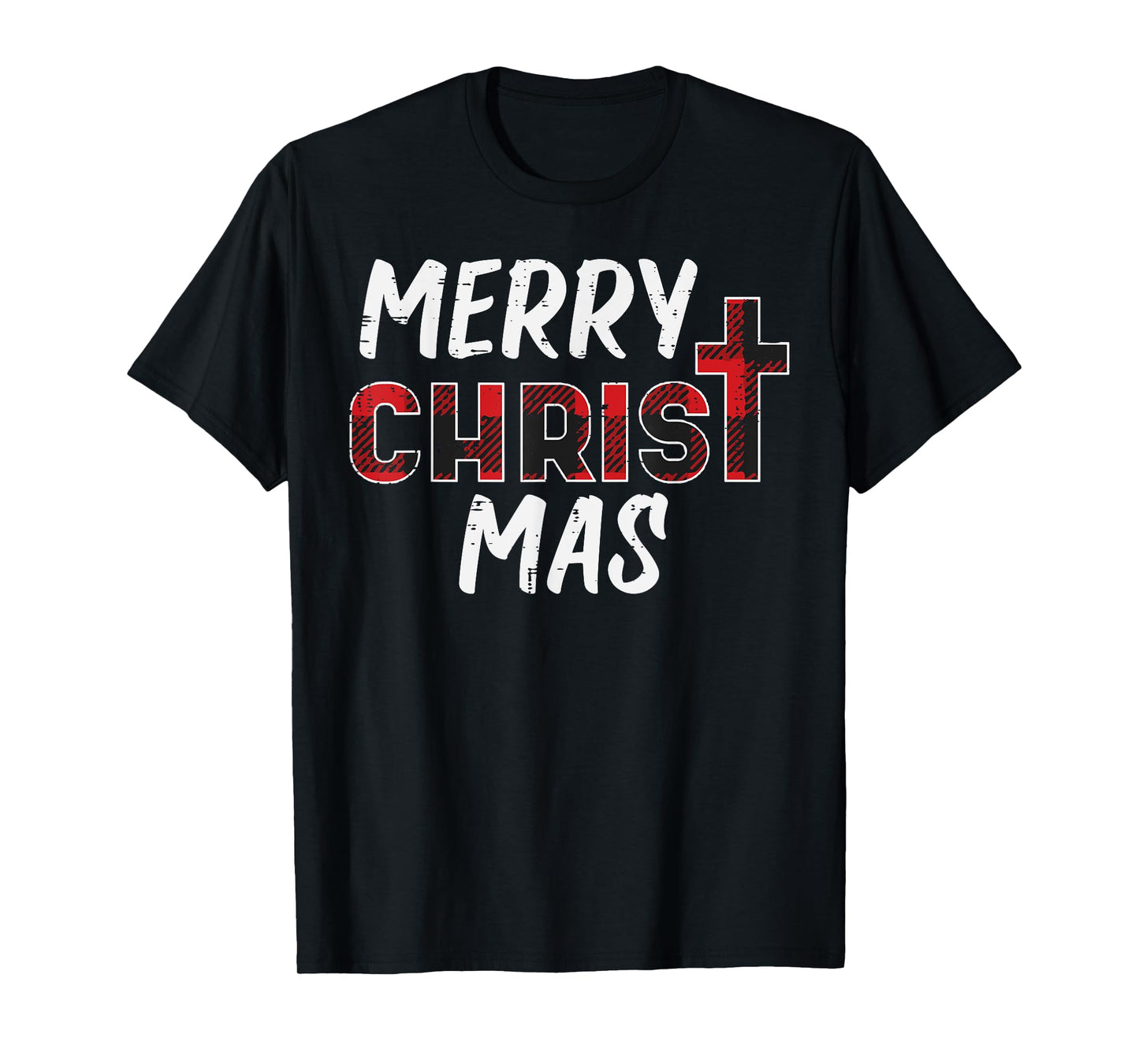 Merry Christ Mas Christian Jesus Christmas Xmas T-Shirt