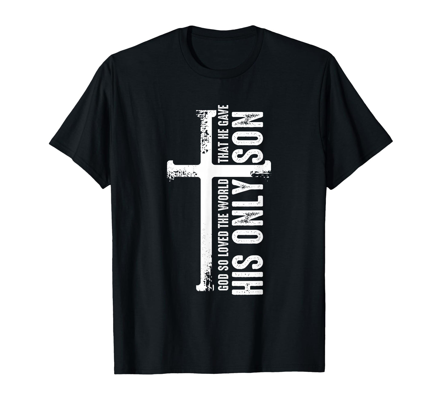 Christian Cross Bible Verse Scripture Faith T-Shirt