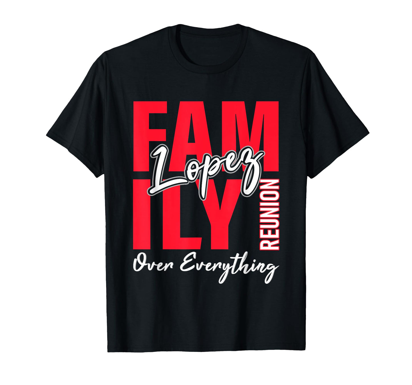 Lopez Family Reunion Shirt Lopez Family Gathering T-Shirt