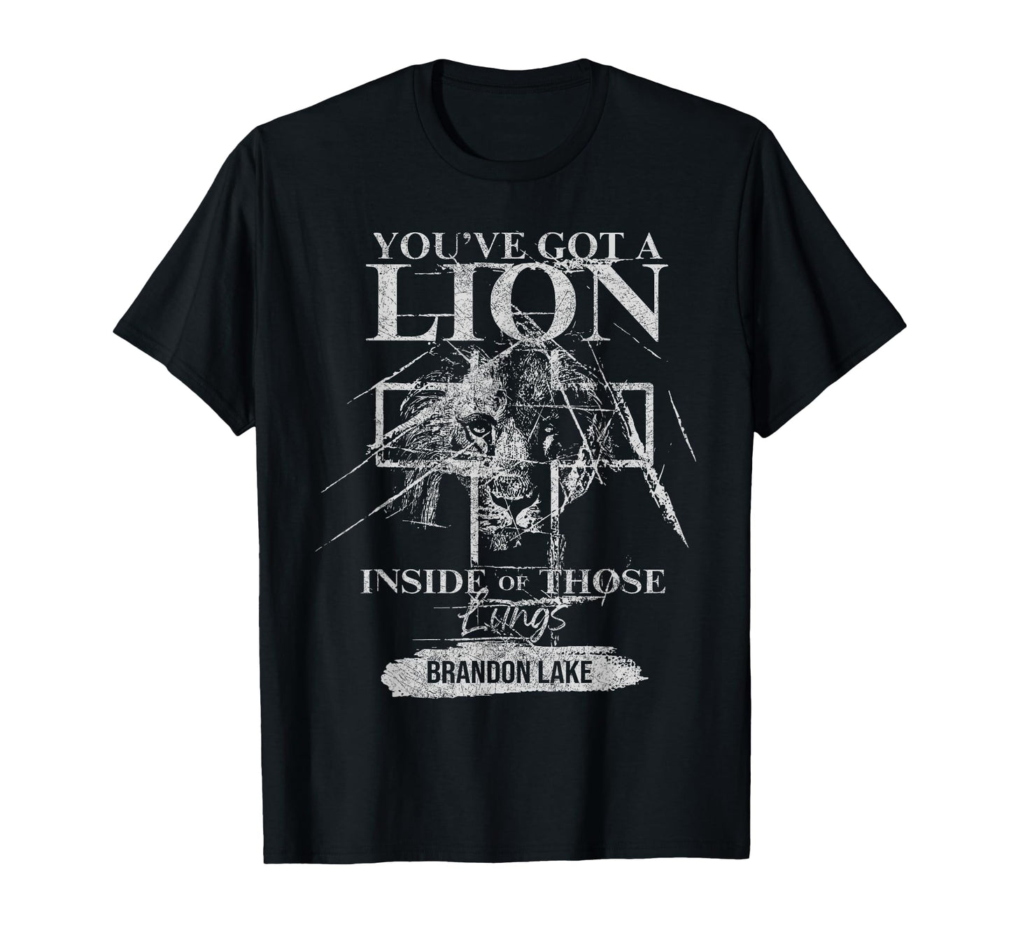 Let Your Lion Out Brandon Lake Merch Praise Jesus T-Shirt