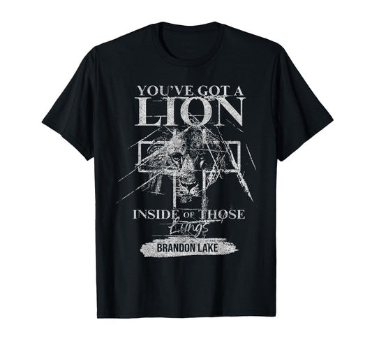 Let Your Lion Out Brandon Lake Merch Praise Jesus T-Shirt
