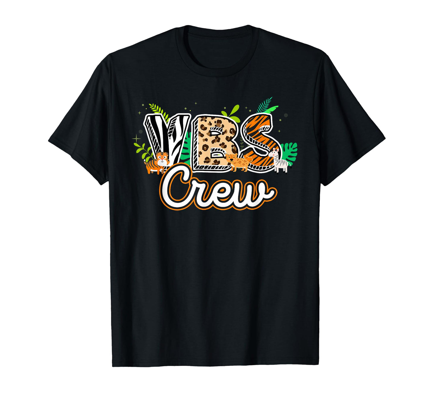 Vbs Crew Vbs 2024 Vacation Bible School Jungle Adventures T-Shirt