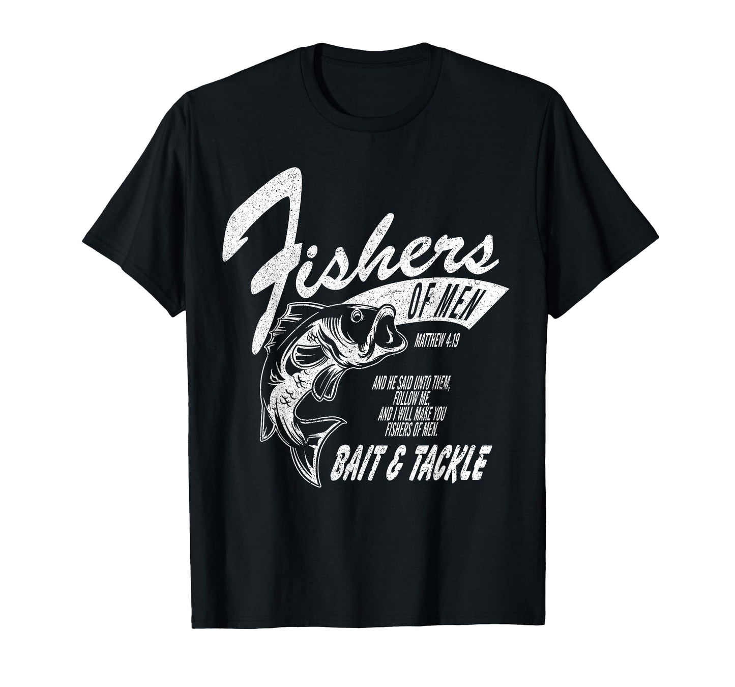 Fishers of Men Graphic Tee - Inspired by Matthew 4:19 T-Shirt