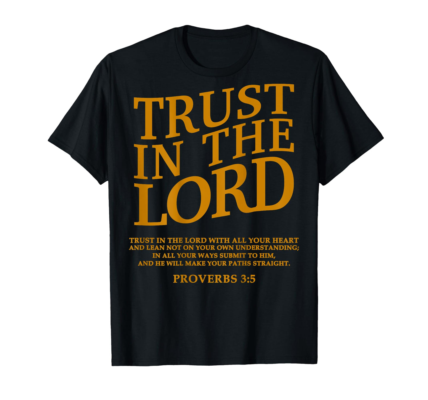 Trust In The Lord Christian Jesus Teen Girl Women Youth God T-Shirt