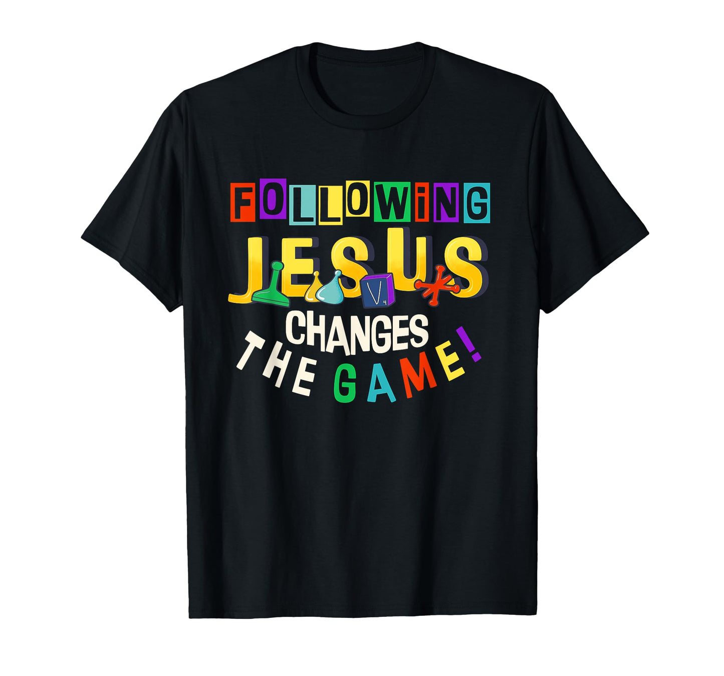 Following Jesus Changes The Game Vacation Bible School Crew T-Shirt