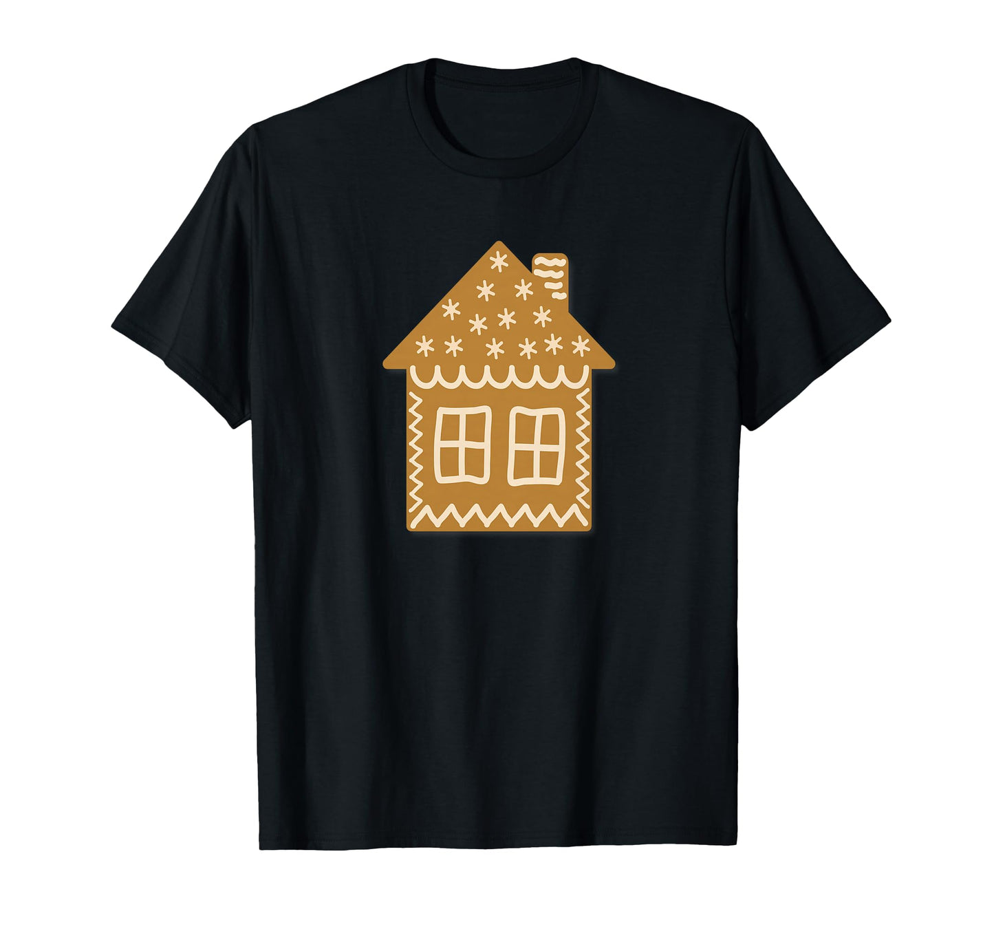 Gingerbread House Christmas Party Christian Cute Pretty T-Shirt