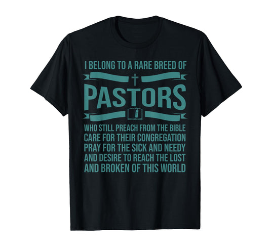 Funny Pastor Appreciation Gift Christian Preacher Men Women T-Shirt