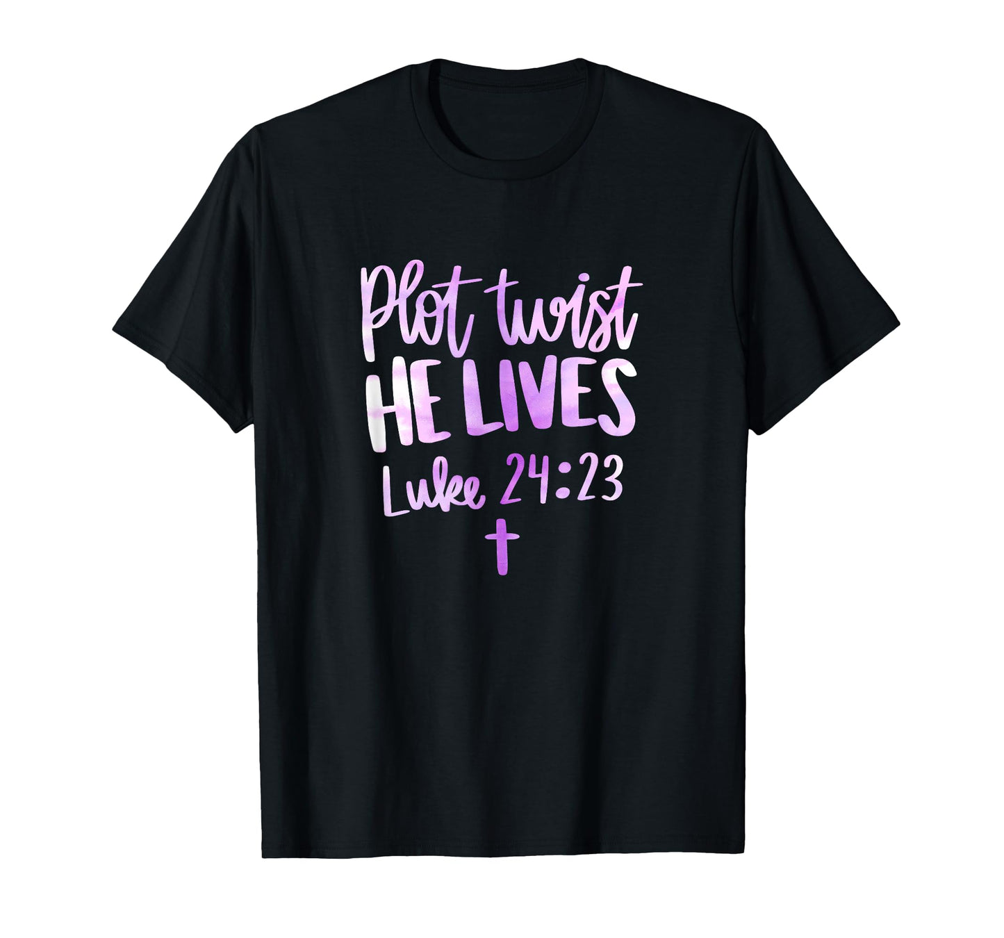 Plot Twist He Lives Jesus Christ Easter Easter Christian T-Shirt